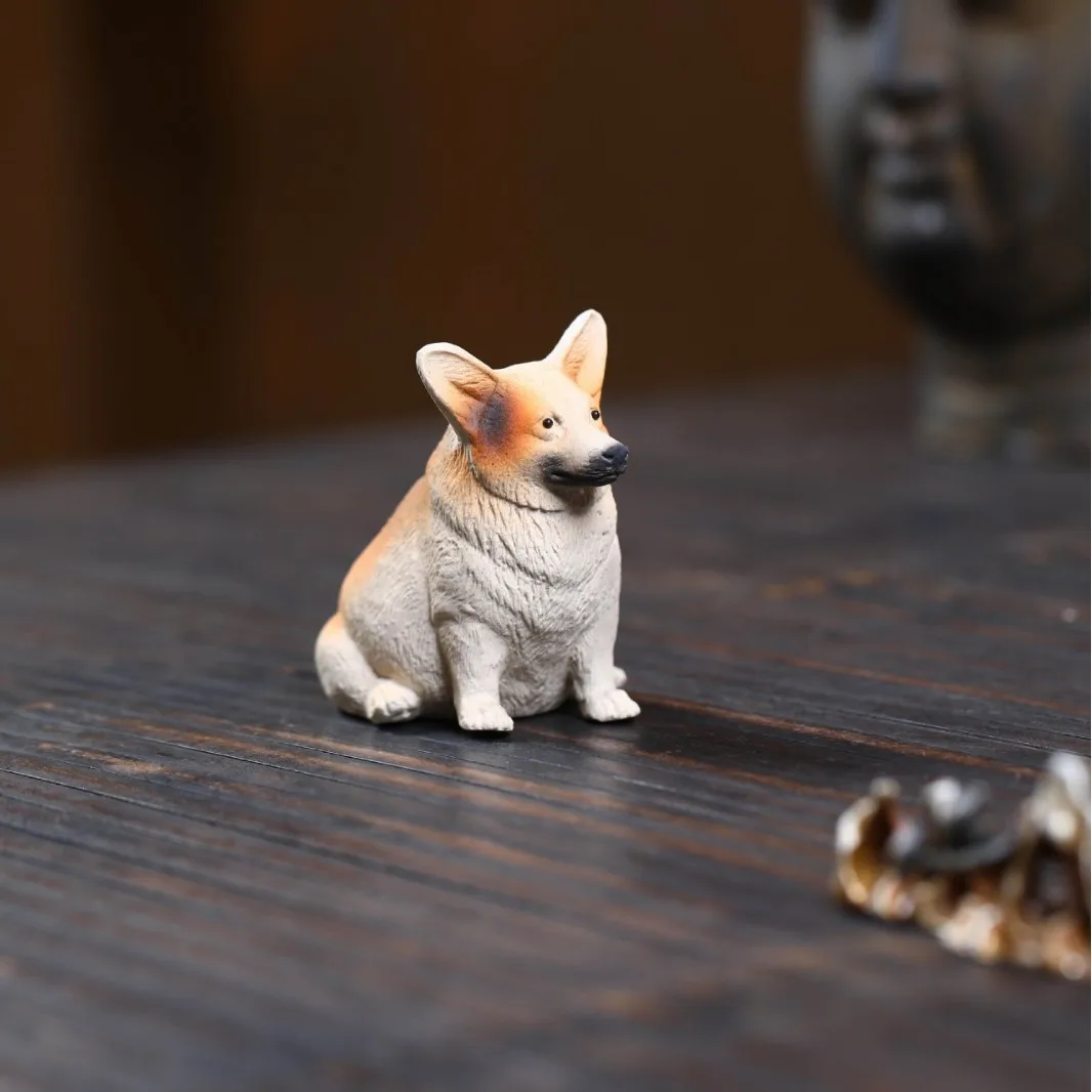 

Yixing Purple Clay Pet Puppy, Exquisite And Cute, Suitable For Raising, Creative Zodiac-Themed Toy, Set Accessory, Tea Table