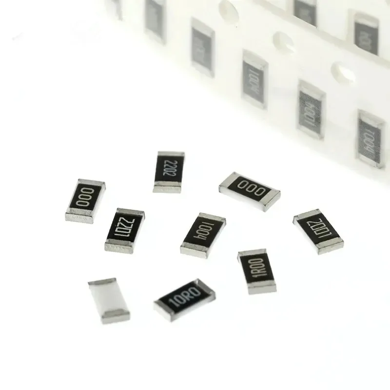 100개 1% 1206 SMD 저항기 0R ~ 10M 1/4W 0 0.1 1 10 100 150 220 330 옴 1K 2.2K 4.7K 10K 100K 1R 10R 100R 150R 220R 330R 1M