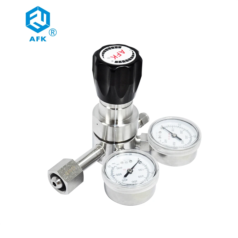 AFK R11 Stainless Steel High Quality Air Oxy   gen Gas Pressure Regulator Factory Manufacturers