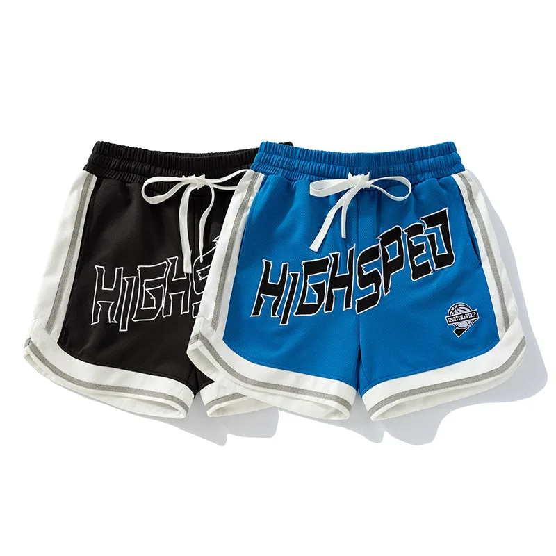 300GSM Mesh Basketball Shorts Men  Oversized Breathable 4 Inch Quick Dry
