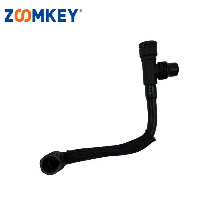 ZOOMKEY RADIATOR COOLANT OVERFLOW EXPANSION TANK HOSE PIPE Fit For BMW 740I G12 2016-2022 17128602612