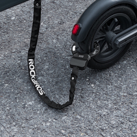 ROCKBROS Anti-theft Bicycle Chain Lock Waterproof Electric Scooter Motorcycle Heavy Duty Safety Protection Bicycle Accessories