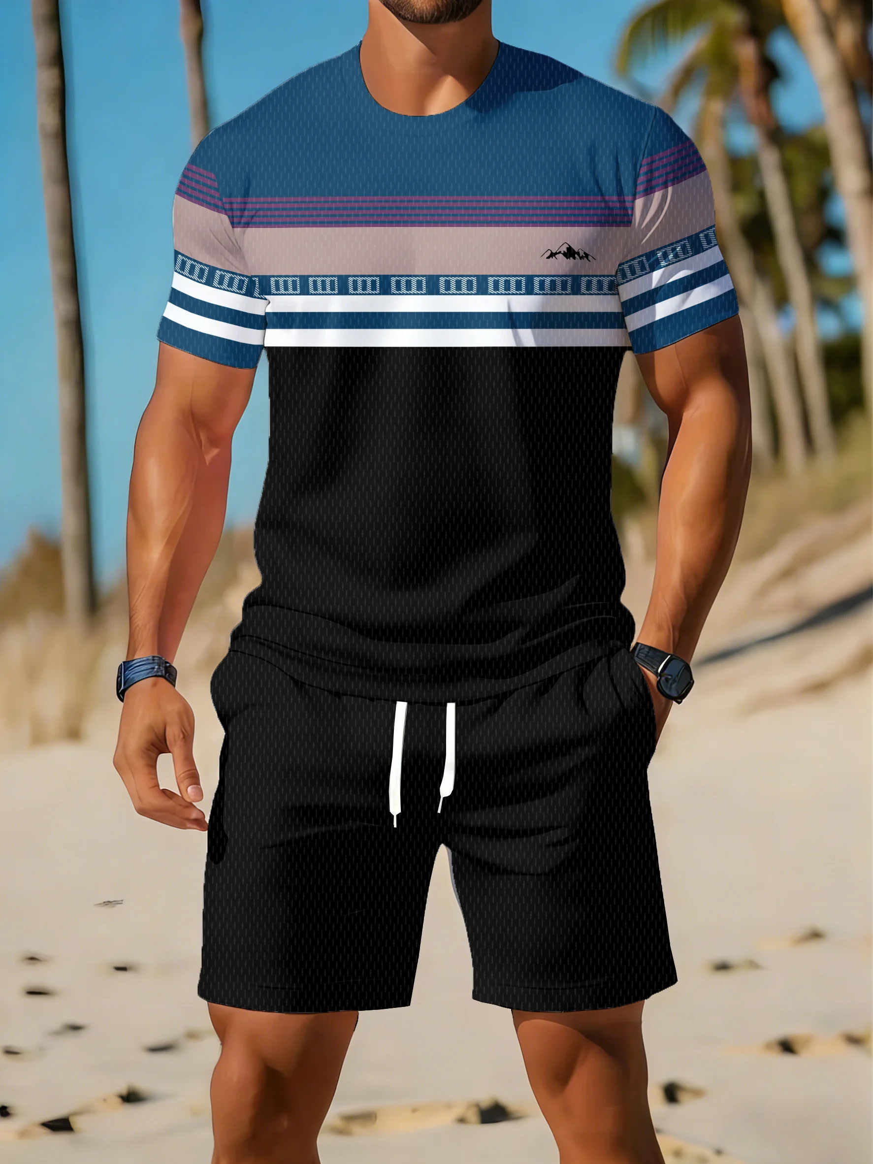 ชุดเซ็ตเสื้อยืดแขนสั้นกางเกงขา - Men'S Fashion For Summer 2026 บทวิจารณ์และราคา