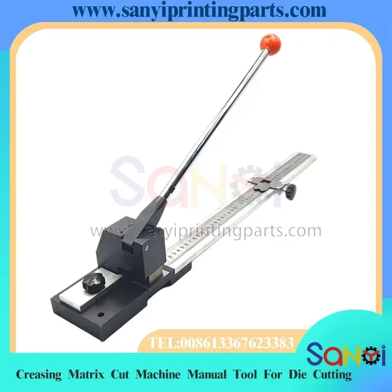 

Best Quality Creasing Matrix Cut Machine Manual Cutter Tools For Die Cutting