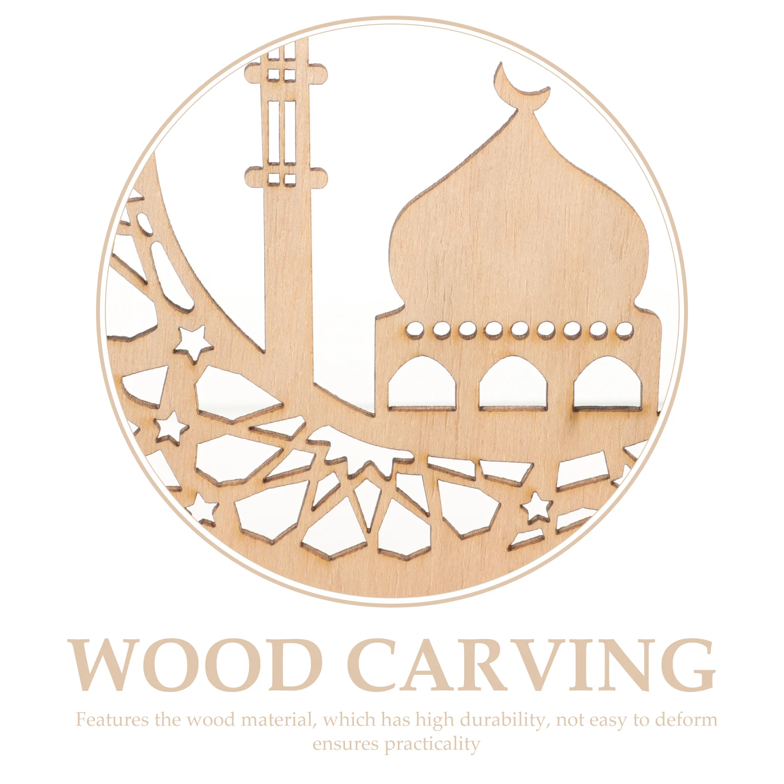 

Wooden Dessert Boxes Beige Food Safe Premium Tray for Ramadan Eid Decorations Parties Festivals Storage Kitchen Accessories