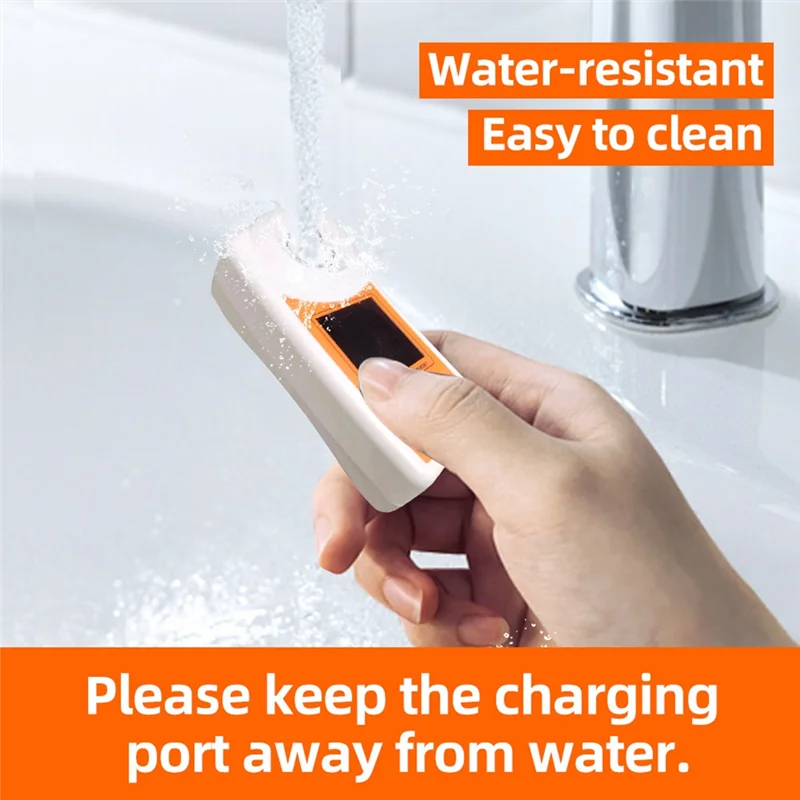 Medidor de azúcar eficiente, medidor de azúcar para frutas, pantalla Digital portátil de alta precisión, índice de refracción, instrumento de detección de azúcar de naranja