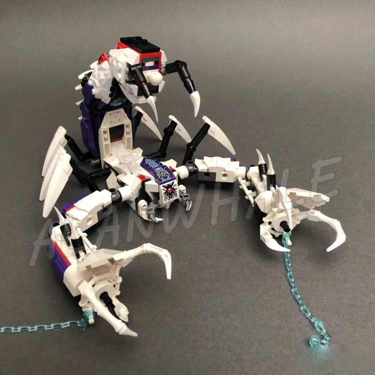 1098 قطعة قرد كيد العظام شيطان Scuttler العناكب العقرب يتوهج في الظلام 60130 مجموعات مكعبات البناء متوافقة مع النموذج #5