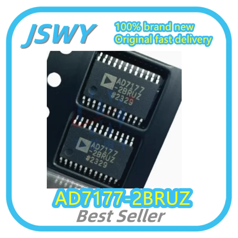 

(1/5pcs) AD7177-2BRUZ AD7177 TSSOP-24 Analog-to-Digital Converter Chip Brand New Genuine Large Quantity In Stock