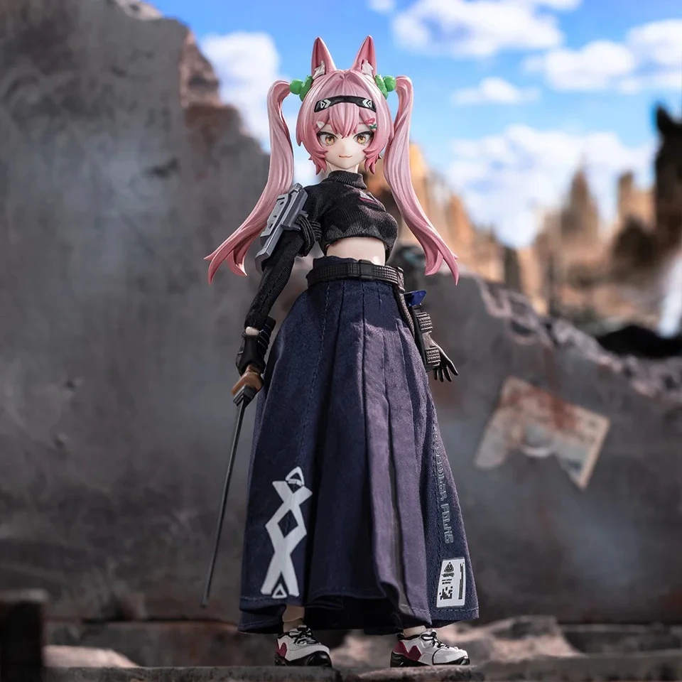 

Коллекционная фигурка Neo Eden Toys Black Iron Rest Series 1/12 BJD: Кукла-меха Мусумэ, кавайная аниме-фигурка, загадочная коробка-сюрприз, игрушка в подарок