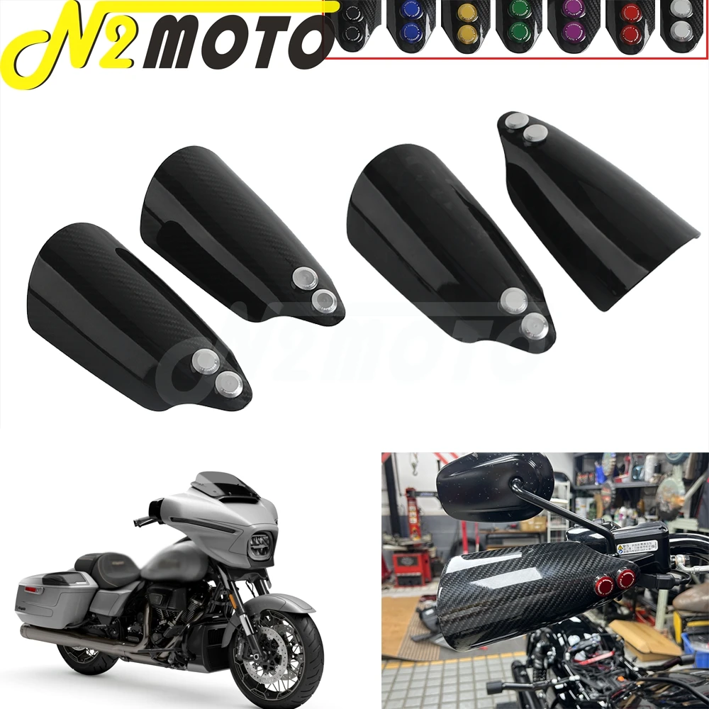 

For Harley Touring Street Glide FLHX FLHXST FLHXSE FLHXS 2021-2023 Motorcycle Hand Guards Handle Protector Handguard Handlebar