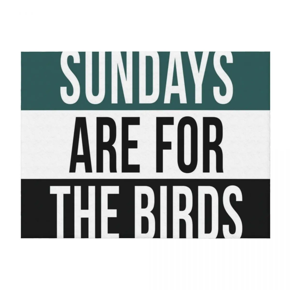 

Sundays are for the Birds Throw Blanket Thins Thermal Blankets For Sofas Heavy Blankets