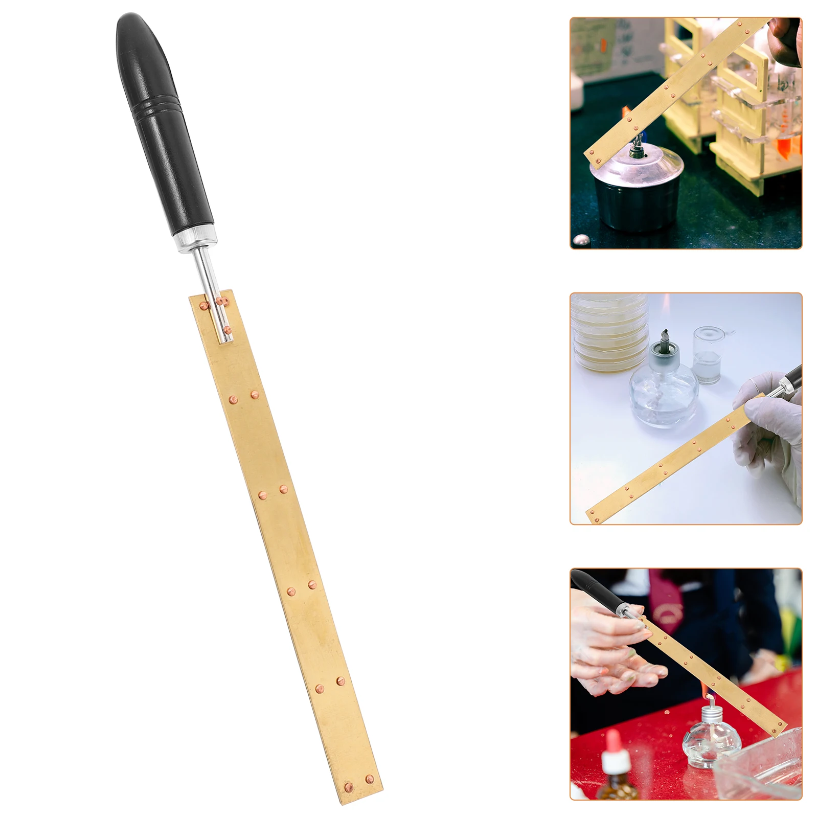 

Bimetallic Thermal Expansivity Experiment Tool Copper Iron Sheet Physics Teaching Instrument School Lab Equipment Metal