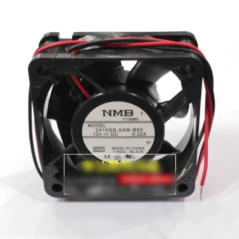 

Free shipping for brand new 6025 12V 0.22A 2410SB-04W-B60 cooling fan