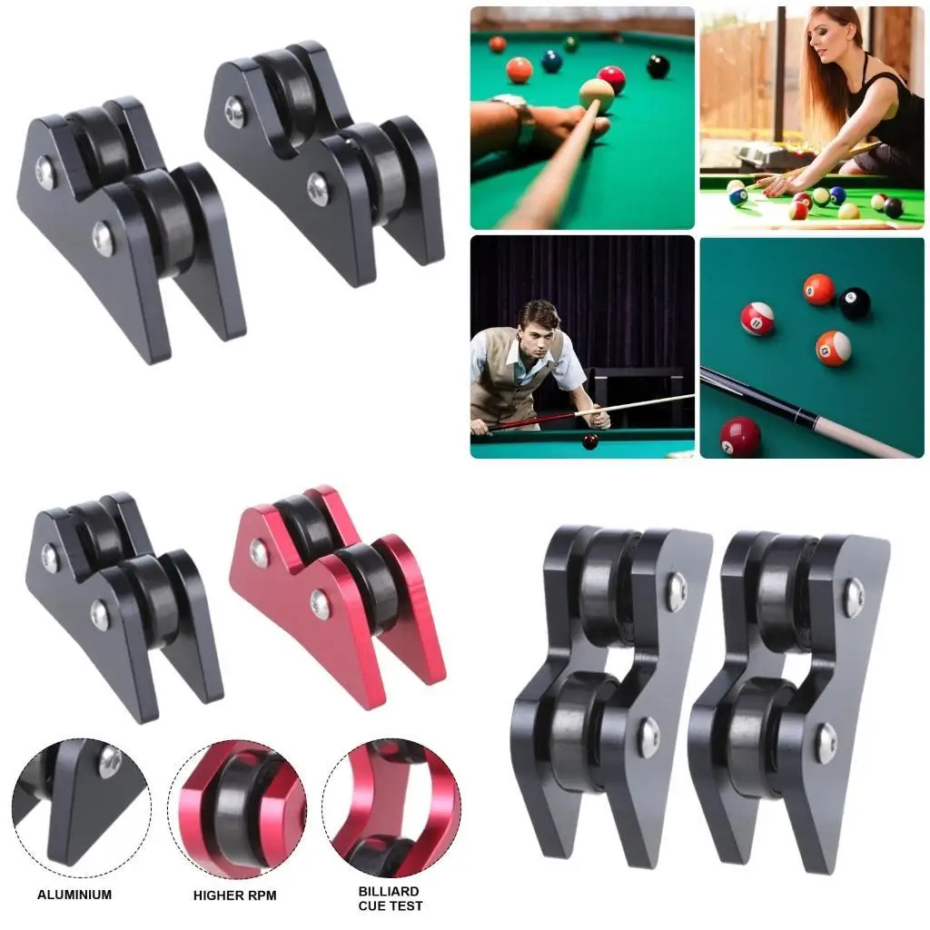 

Y1uc 2pcs byliard cue Проверка Прямостей Проверьте инструмент Snooker Club Roller Detctor Detector Калибратор легко в