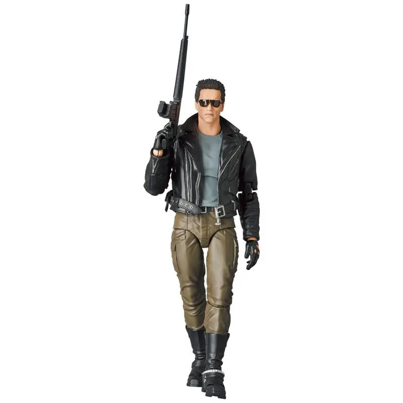 Original  MAFEX 176 MAFEX T-800 The Terminator Ver In Stock Anime Collection Figures Model Toys