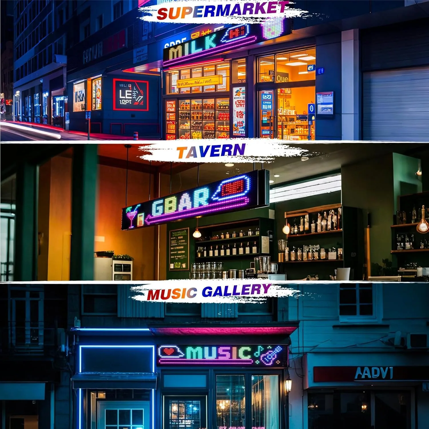 LED Flexible Screen Car Sign for Truck Eyes RGB LED Matrix Pixel Panel Car Sign Animation Remote Control Flexible Display Light