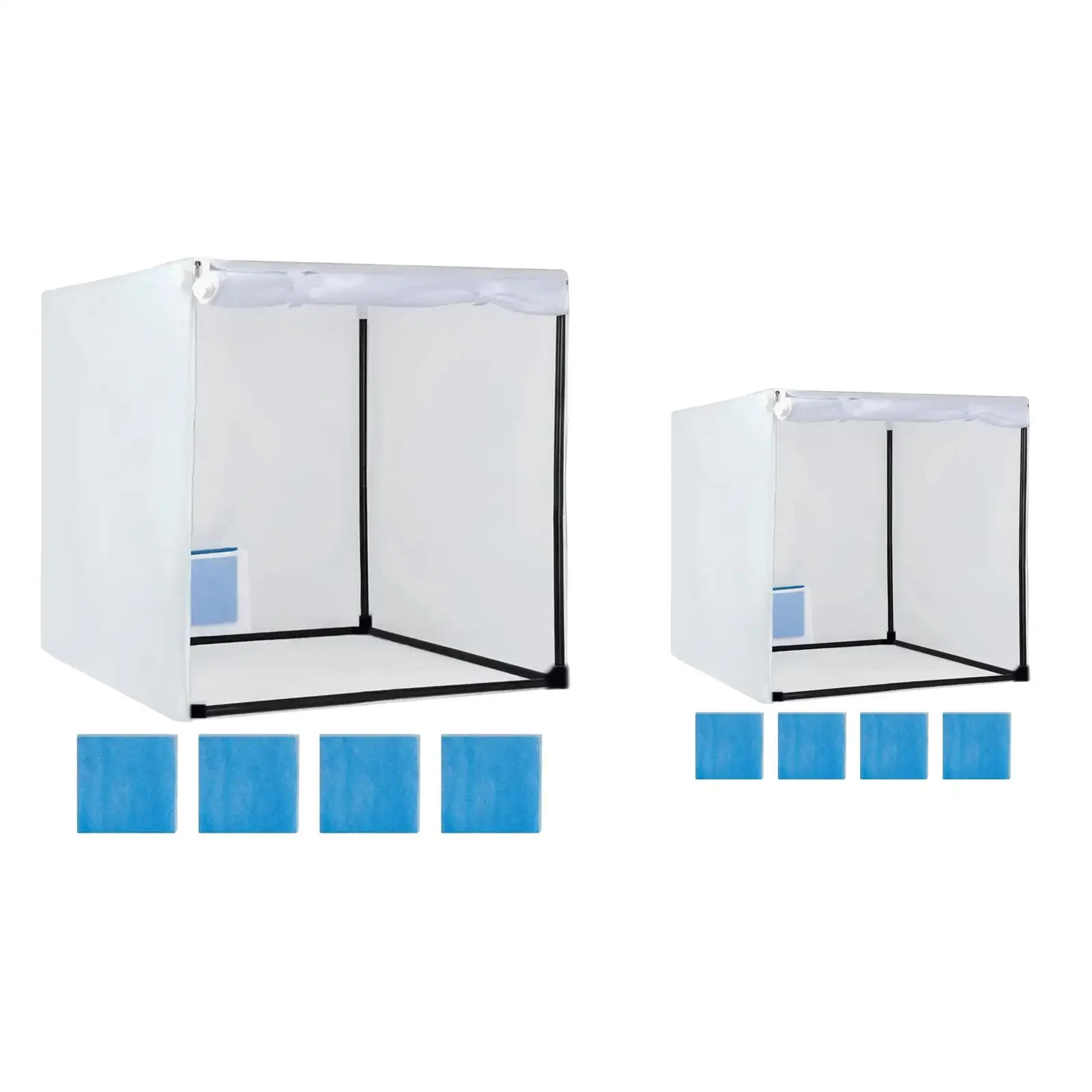 

Красочная камера, профессиональная большая портативная палатка с фильтром для краски для поделок, модели проектов DIY, ногтей