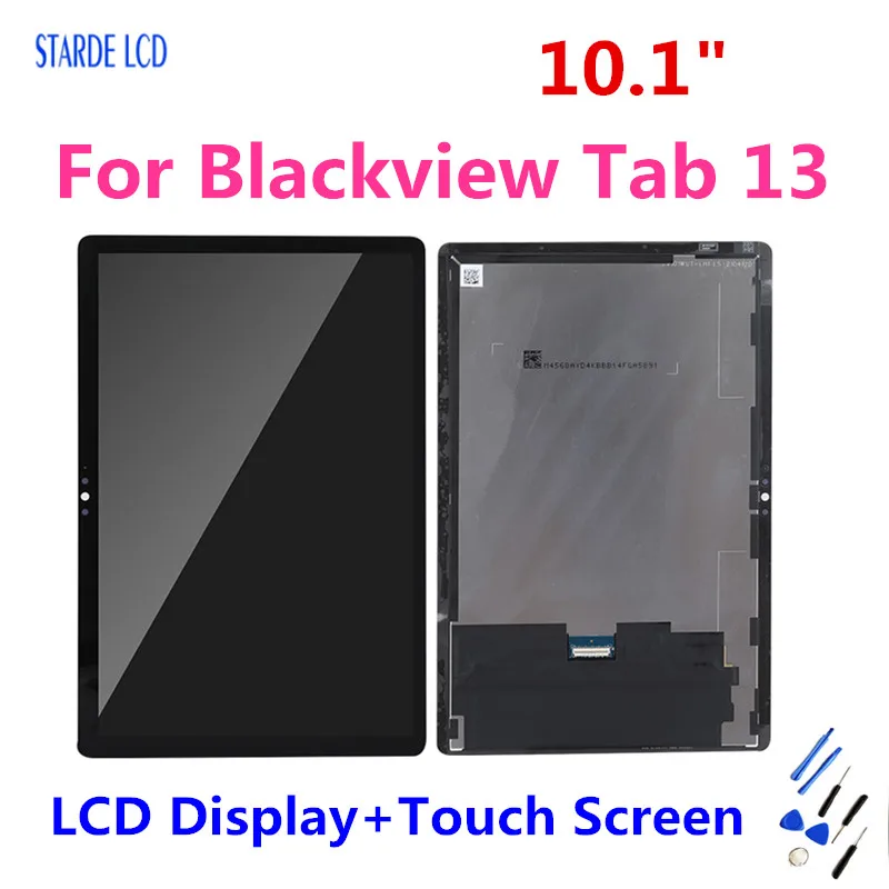 

10.1" Original For Blackview Tab 13 LCD Display Touch Screen Digitizer Display 1920x1200 Pixels FHD Module Part Replacement