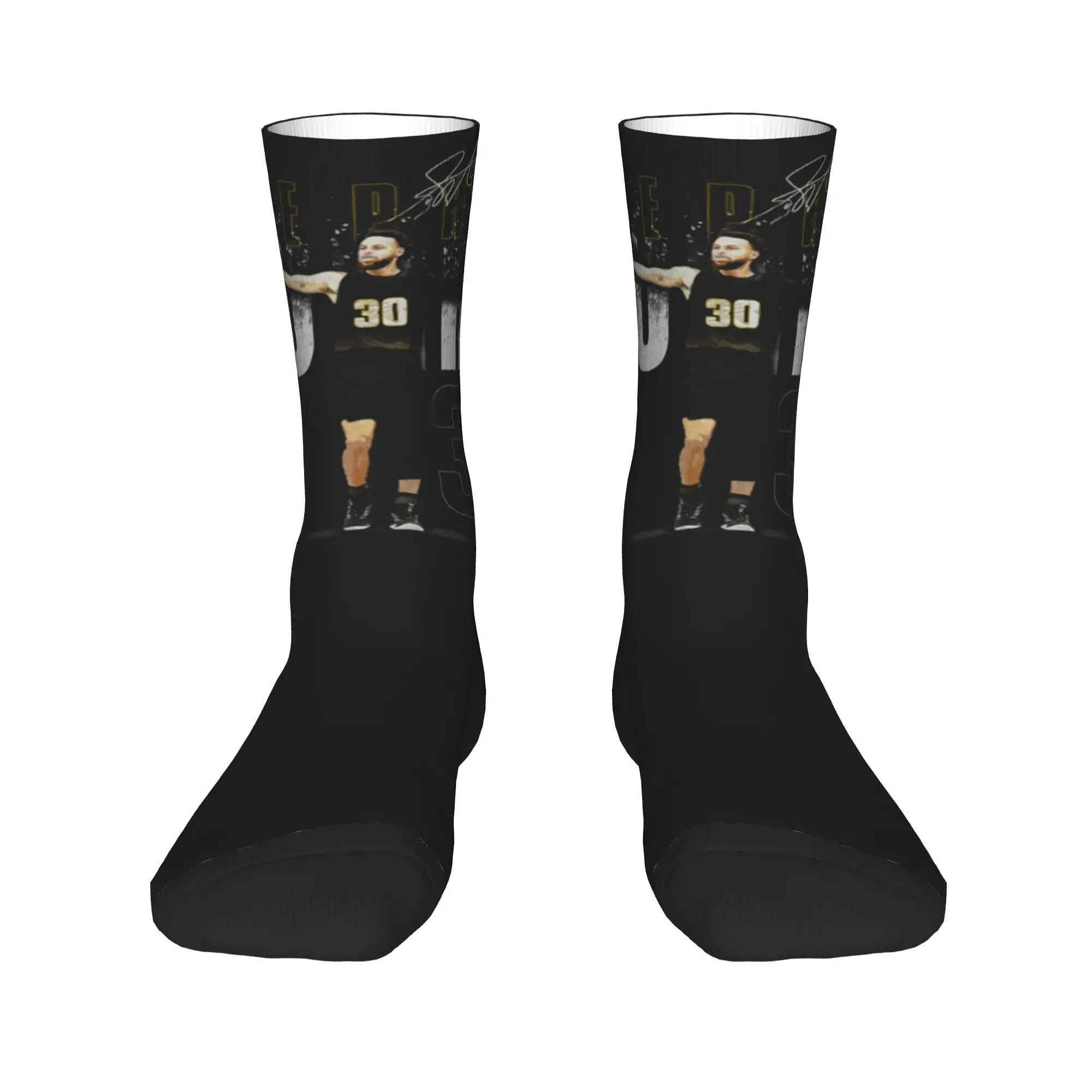 جميع المواسم ستيف كاري غولدن ستايت تذويب الجوارب Harajuku جوارب امتصاص العرق طاقم الجوارب للرجال النساء هدية عيد ميلاد