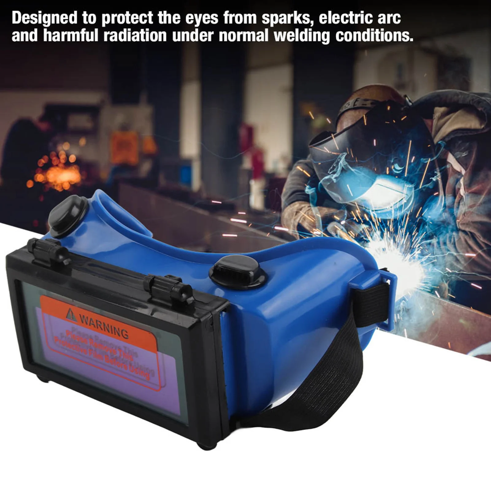 

ZK30 Solar Auto Darkening Eye Mask Welding Goggles Welder Eye Protective Glasses okulary ochronne robocze