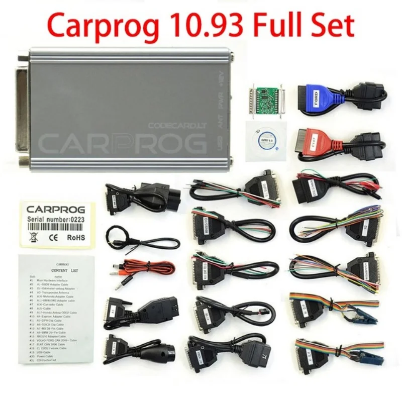 Online Carprog V13.77 Full SERG2000CAR000UA Free Keygen With Box/Bag For /Radio/IMMO OBD2 ECU