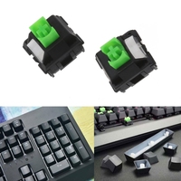 4Pcs RGB Green Axis Switches for Razer Blackwidow Elite Gaming Keyboards Cross Shaft Switch for Mechanical Keyboard