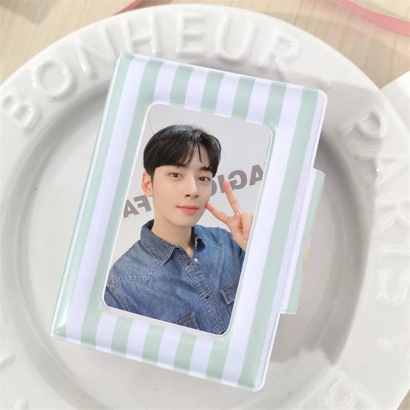 Postcard Organizer Card Book 3 Inch Idol Photo Card Card Book Album For Photographs Kpop Album Collector Card Loose-leaf Binder