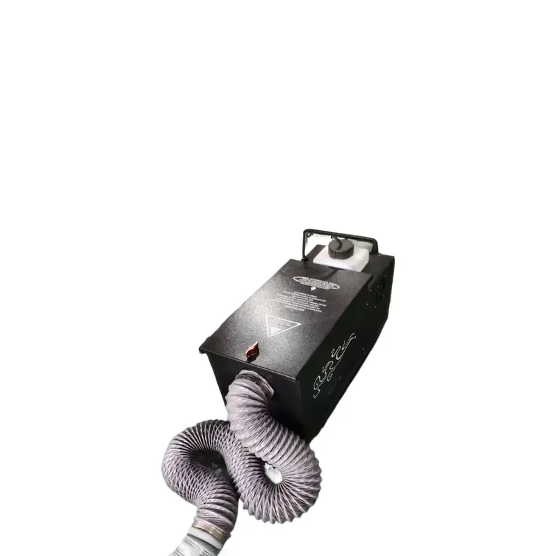 1800W atmosphere equipment Smoke machine Dry ice Mini size DMX wedding machine Remote control, suitable for stage effects,