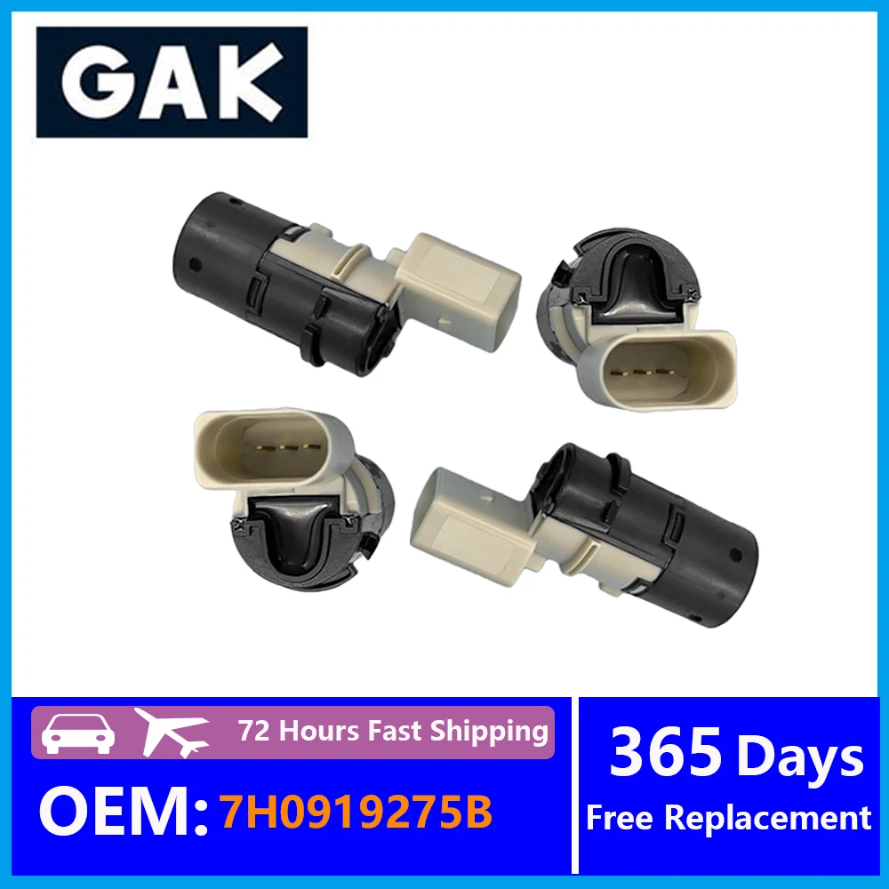 4PCS 7H0919275B 7H0919275E GAK PDC Parking Assist Sensor Reversing Radar Accessories For Audi A6 VW MULTIVAN T5 TRANSPORTER