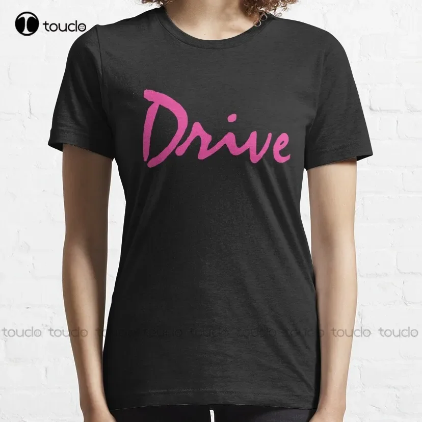 DRIVE Logo drive movie ryan gosling carey mulligan crazy stupid love T-Shirt short sleeve shirts for women digital printing