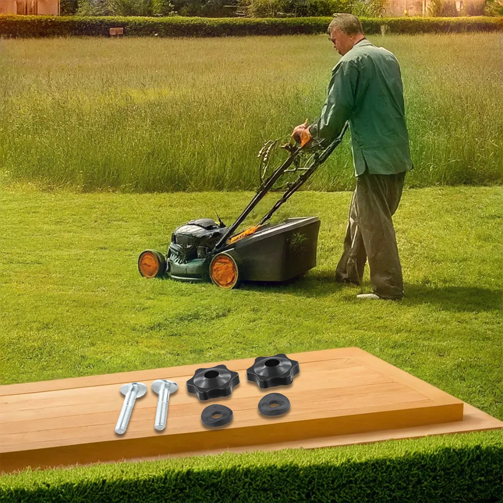 Gartenausrüstung Wartung Rasenmäher Griff Kit Kompatible Rasenmäher Teile Ersatz Outdoor Ausrüstung Teile