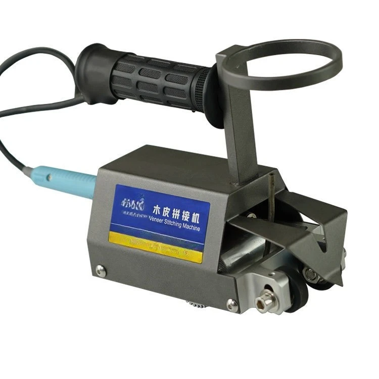 

Woodworking sewing machine Small veneer sewing machine Veneer automatic wiring Leather machine Manual sewing veneer