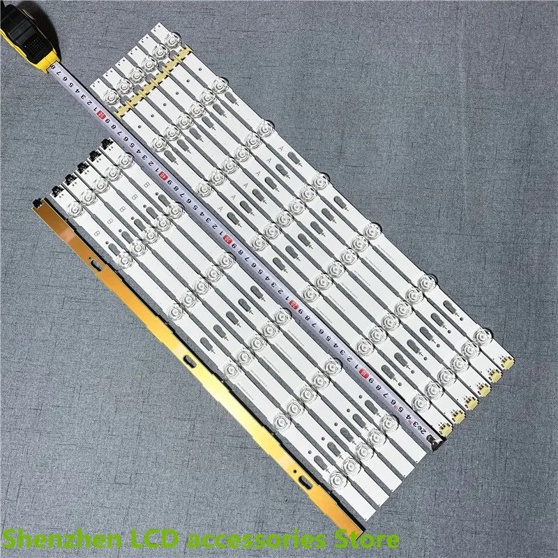 LED Strip(12)for Samsung UE50KU700 UE50HU6000K UN50MU6100 UE50MU6120 UE50KU6072 UE50KU6079 UE50KU6000 UE50KU6300 V6DU-500DCA-R2