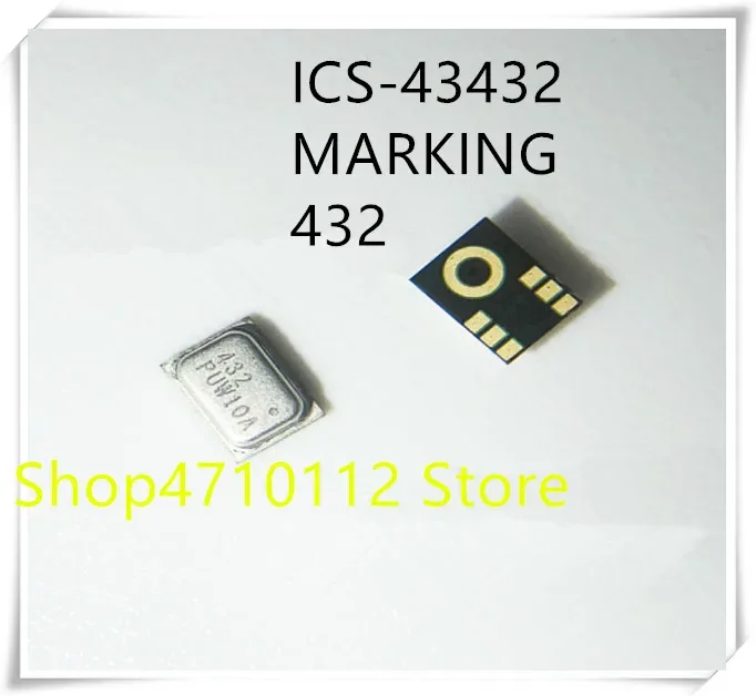 NEW 5PCS/LOT ICS43432 ICS-43432 MARKING 432 Original authentic
