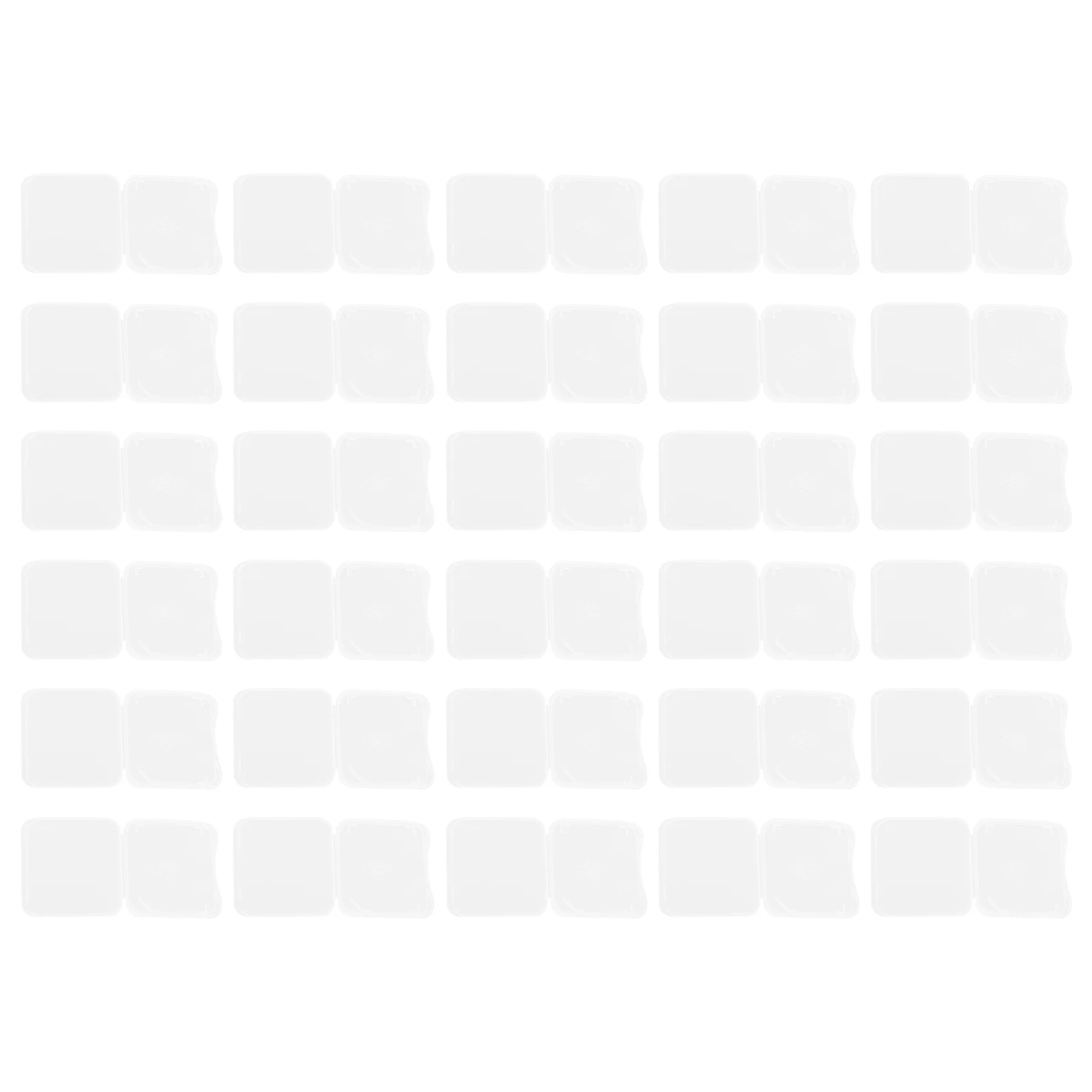 

1 Set Card Holders Memory Storage Cases Plastic Keepers Transparent Lightweight Organizer For Memory Cards Storage Box