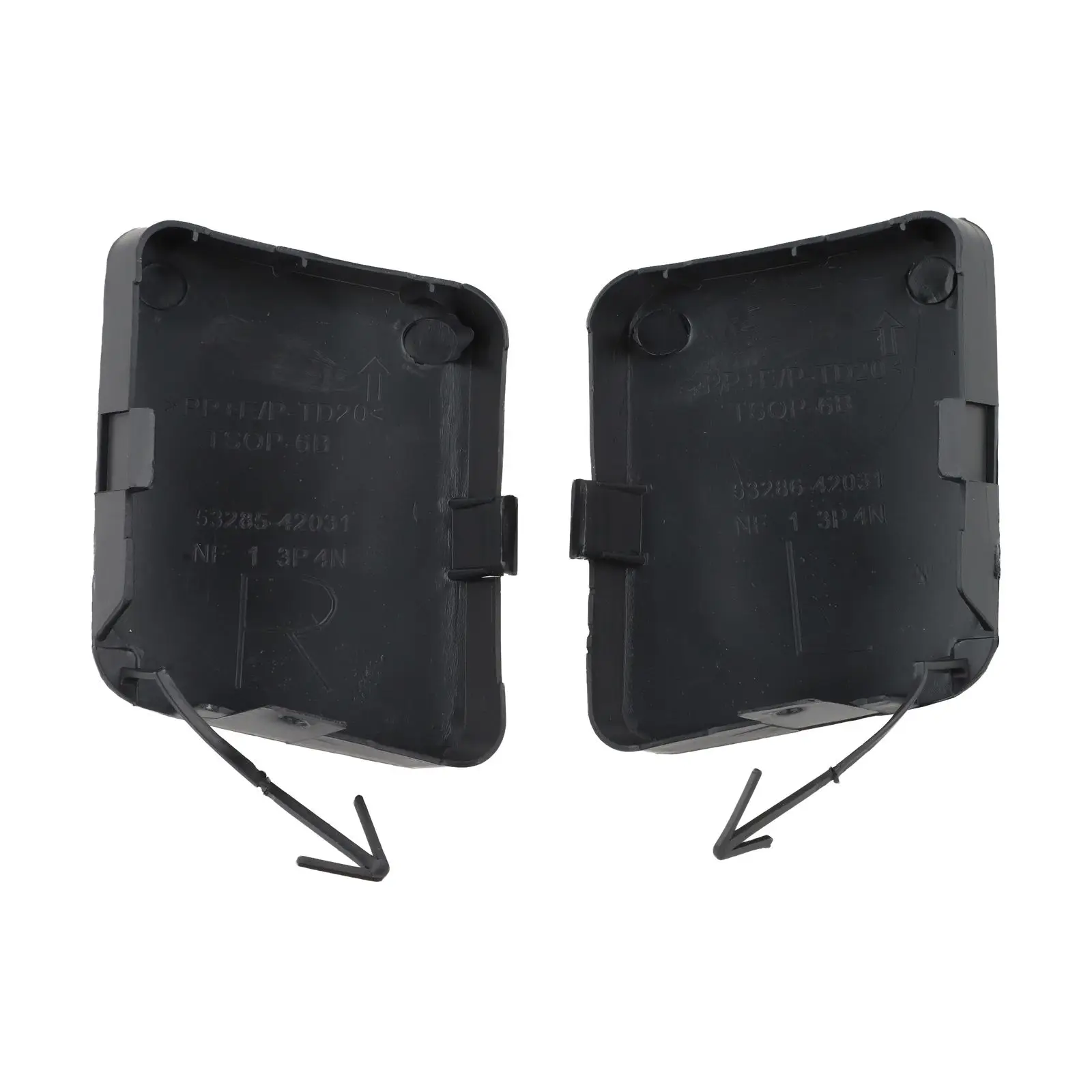 

Крышка буксировочного крюка 53286-42931, ABS-пластик, ACA30; 53285-42930, ACA31, бампер для TOYOTA RAV4 2006-2008, передняя левая/правая