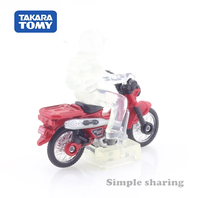 Takara Tomy Tomica No.106 Honda CT125 Hunter Cub 1/33 Legering Motor Diecast Metalen Model Auto Kinderen Kerstcadeau Speelgoed voor Jongens