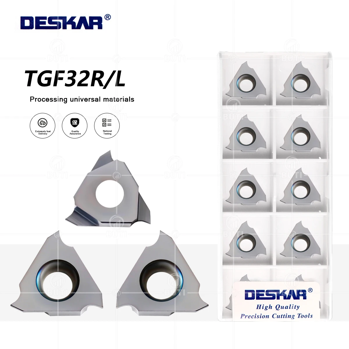 

DESKAR TGF32R 200 210 215 220 230 240 250 260 265 270 LDA 100% оригинал, твердосплавная обработка неглубоких канавок, универсальный материал