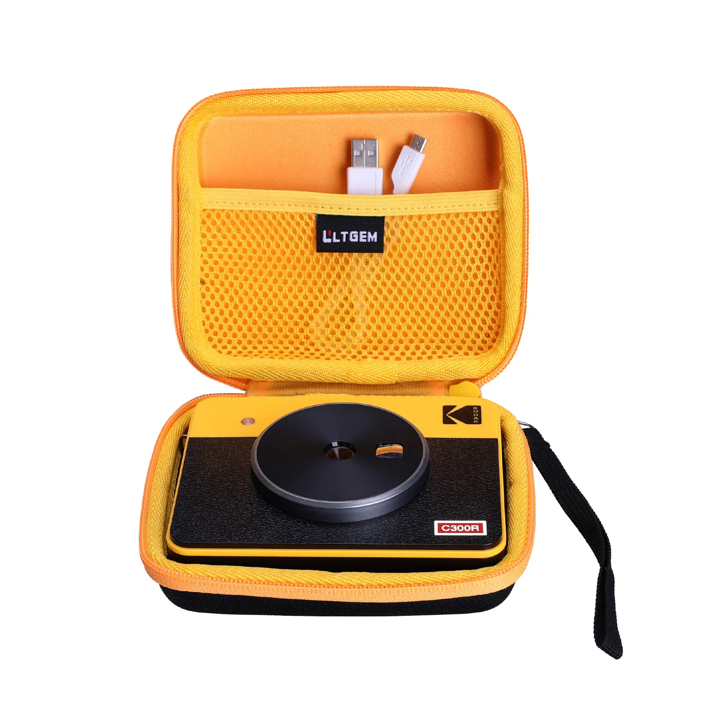 LTGEM EVA Hard Case for Kodak Mini Shot 3 Retro Mini Shot 3 Squre/Mini Shot 3 Instant Camera & Photo Printer