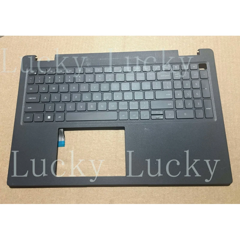 

f for Dell Latitude 3520 Palmrest English US Backlit Keyboard Black 0DJP76 DJP76 BBB