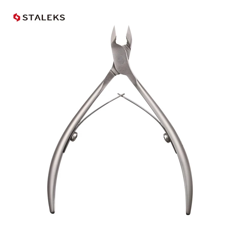 1pc STALEKS Smart 31 5mm Stainless Steel Nail Cuticle Scissors Toenail Clipper Trimmer Cutter Dead Skin Scissor Nail Art Tools