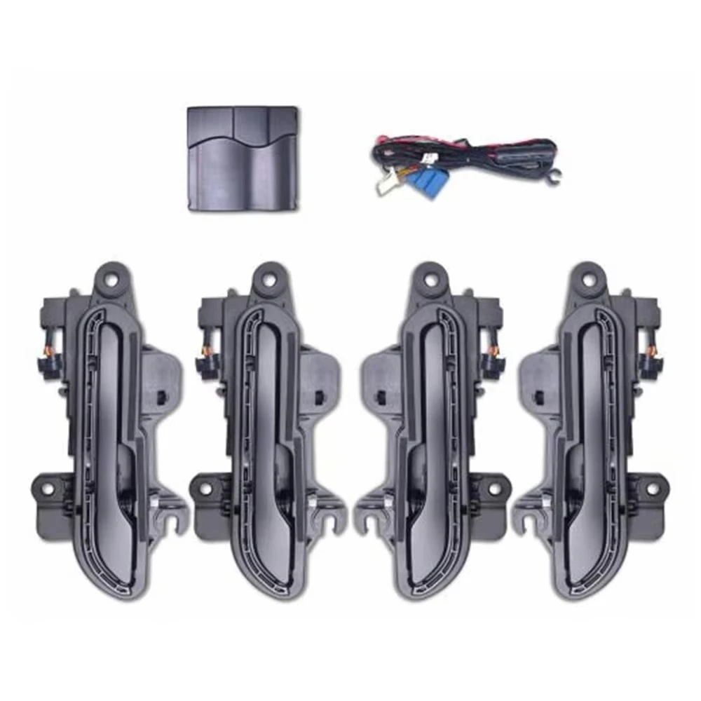 Hot-selling Smart Electric Auto Door Handles for Tesla Model 3/Y Model3 Car Outside Multicolor Switching Automatic Door Handle