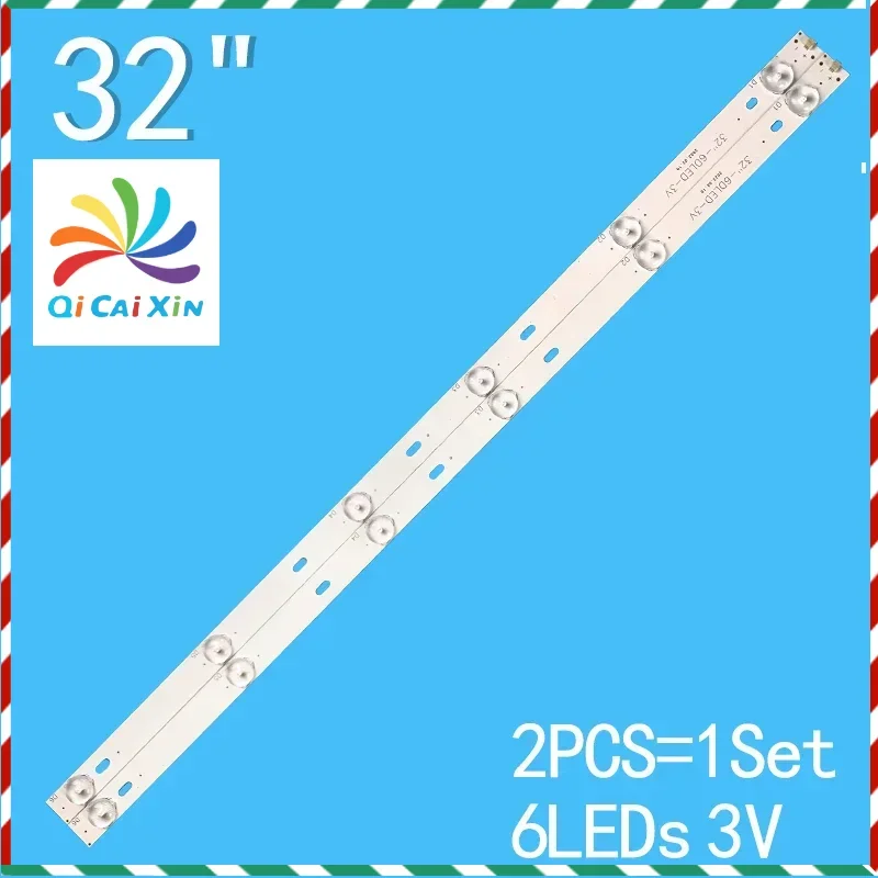 

universal light strip 32 inch 6 light 600mm * 17mm-3v or 6v