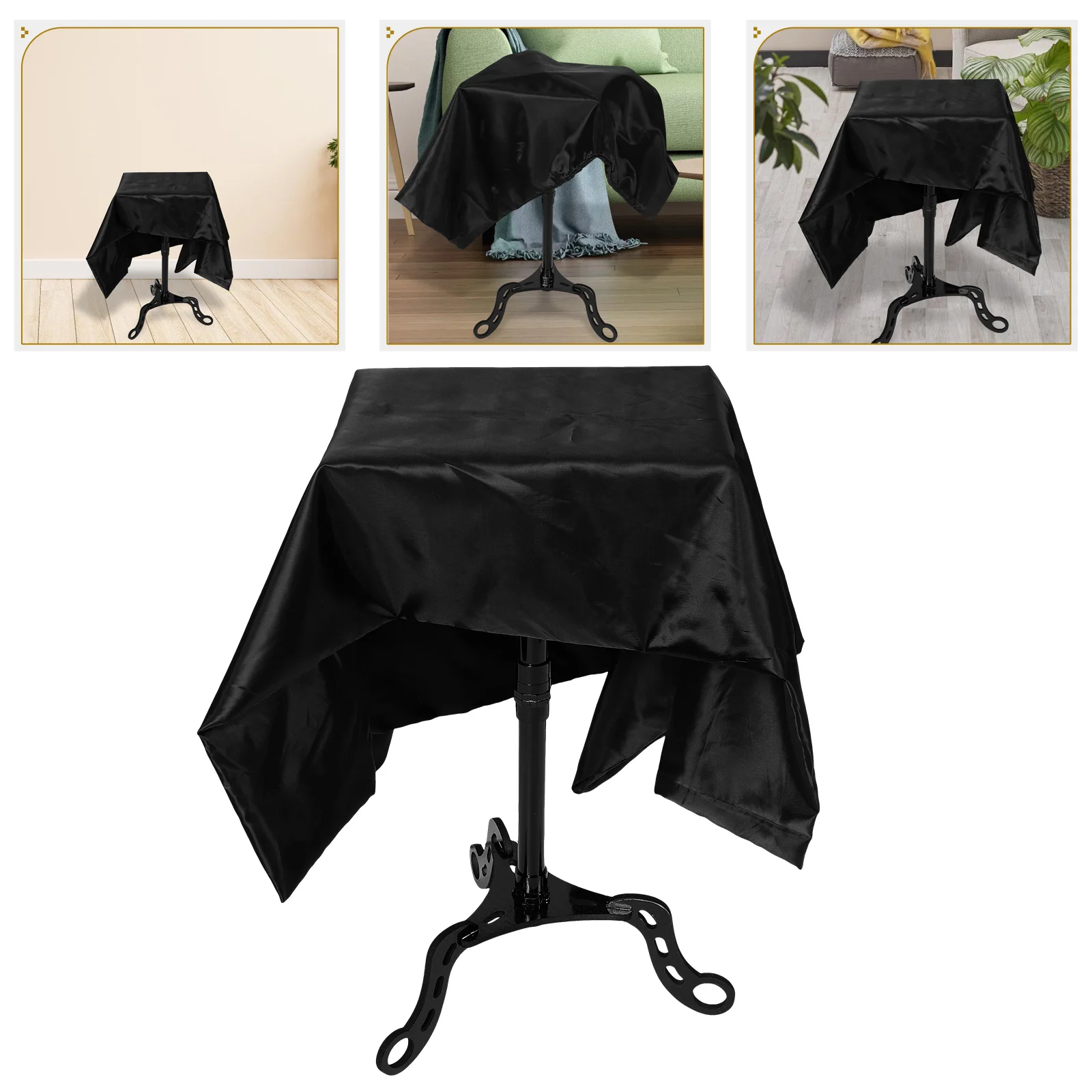 

1 Set Floating Table Compact Stage Gimmick Prop For Illusion Performance Party Show Plastic Flying Table Trick Lightweight