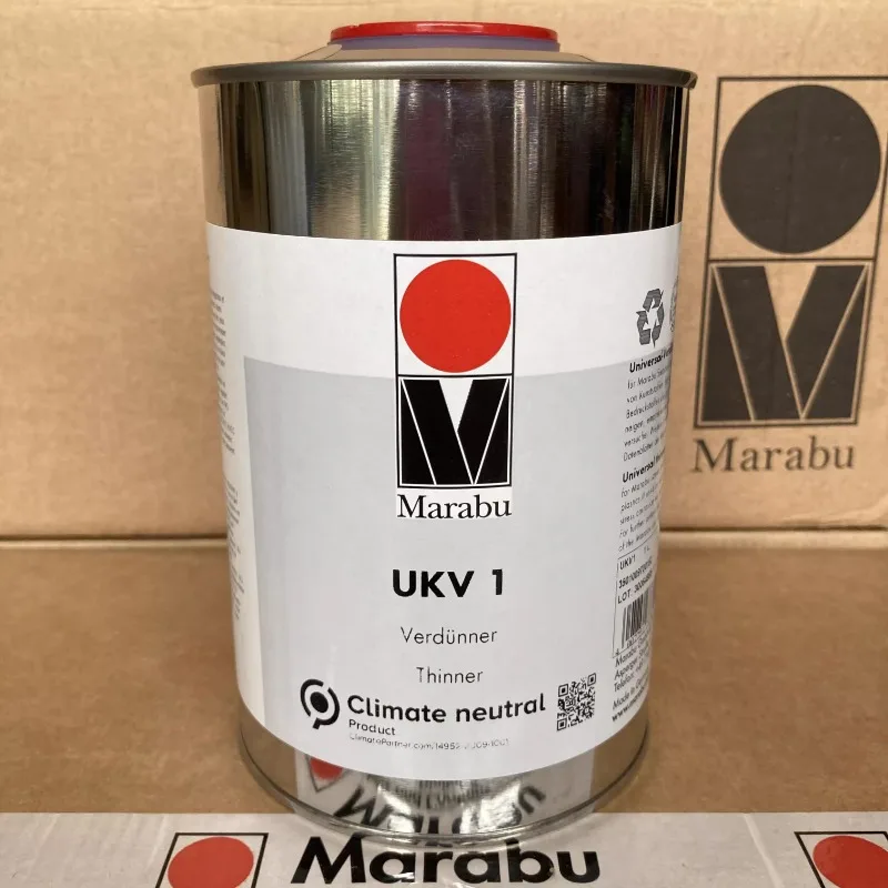 

Настоящие чернила Marabu, кипящая вода UKV1, более тонкое универсальное быстросохнущее кипячее масло