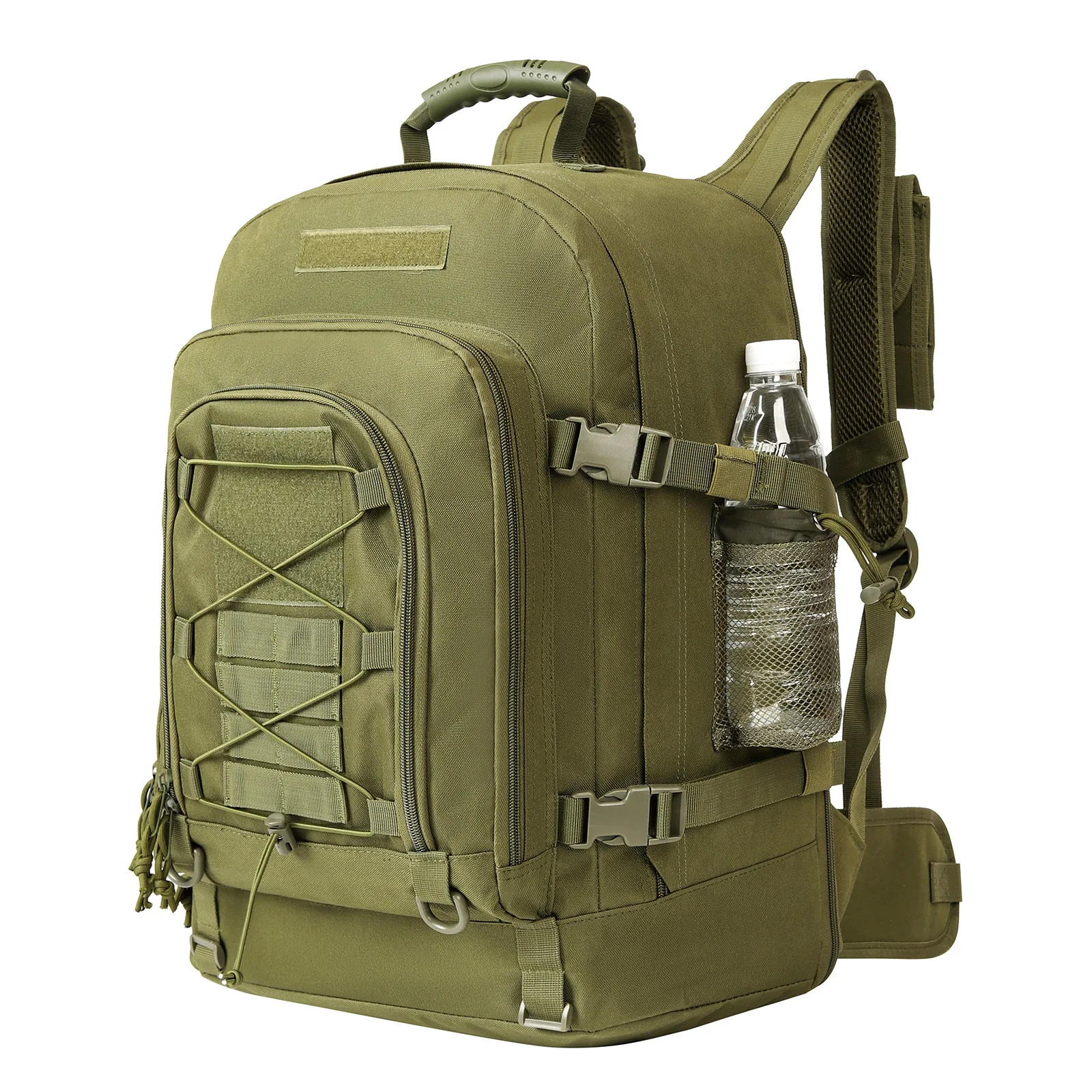 

60L Military Tactical Backpack Expandable Army Molle Assault Rucksack Outdoor Waterproof Travel Hiking Camping Hunting Rucksacks