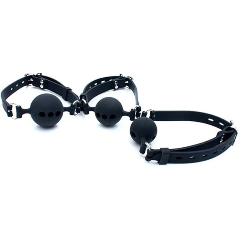 Mouth Gag Mouth Ball Non-Toxic Silicone Material Adult Sex Toys Suitable for Couples BDSM Foreplay Bundled Flirting Props