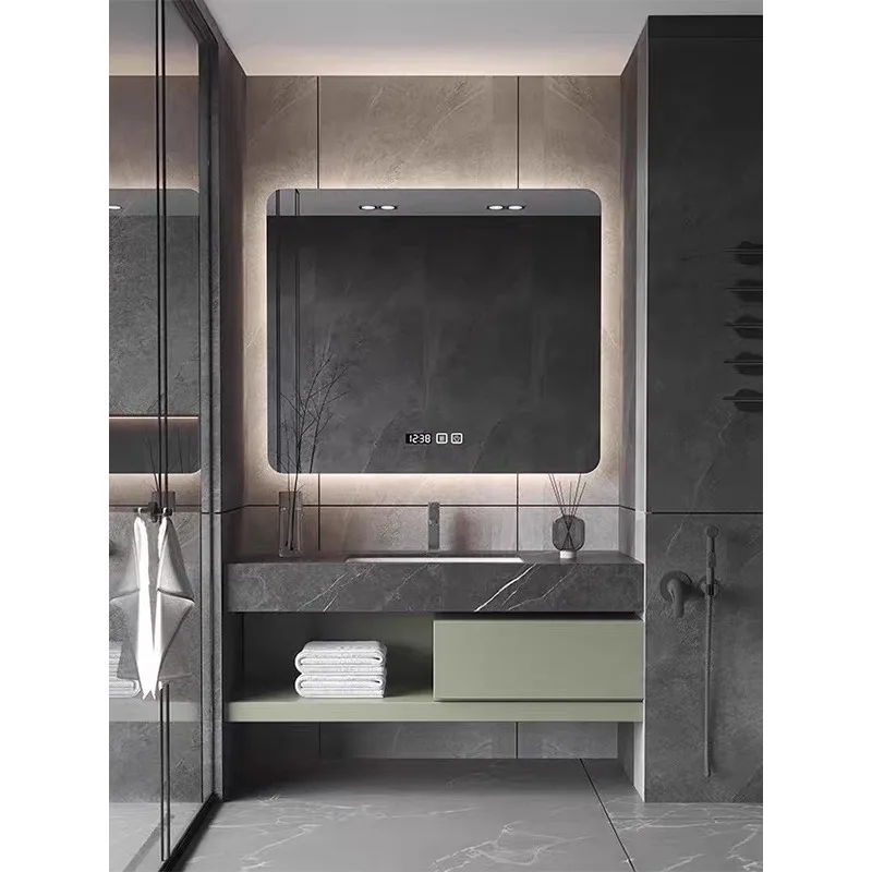 Bathroom Cabinet Ceramic Integrated Basin Toilet Washbasin Cabinet Combined Washbasin Basin