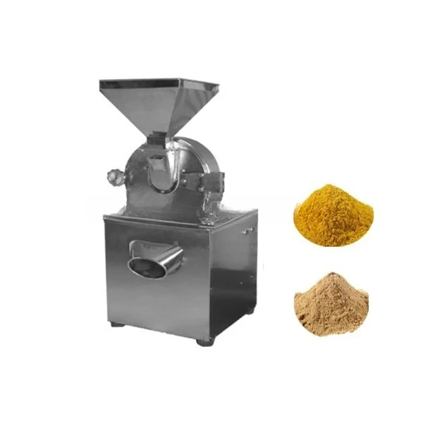 Grain Flour Leaf Mill Machine Corn Wheat Milling Machine Multi-functional Stainless Steel Silver Powder Milling Fine Flour
