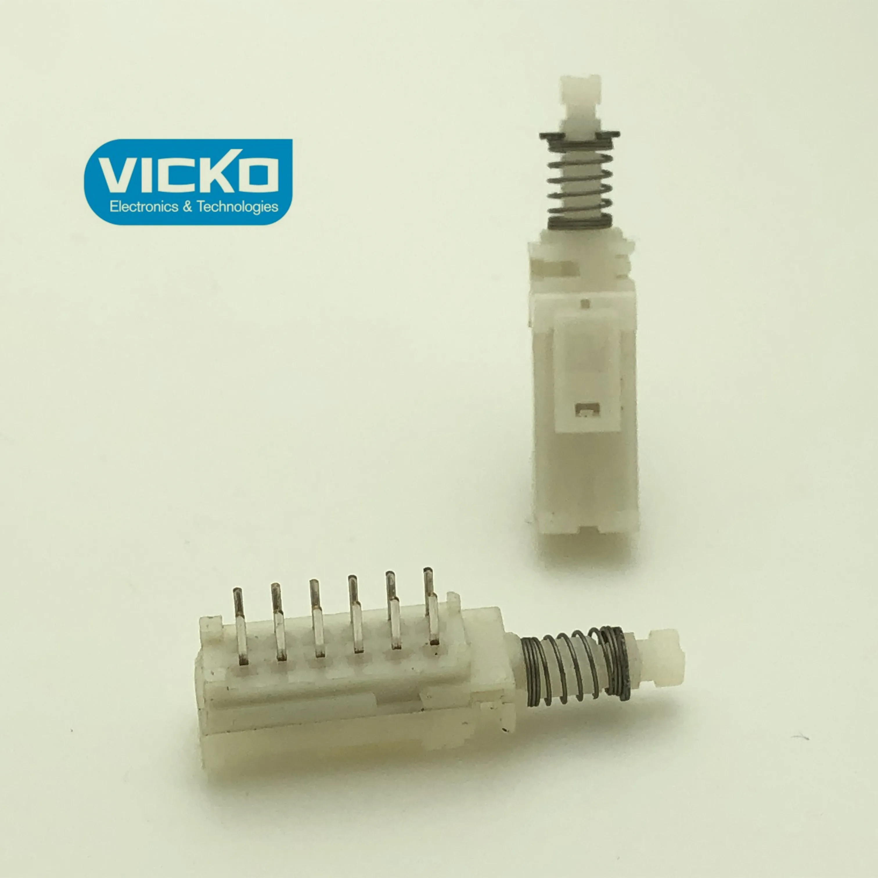 [VK]  Japan ALPS SPUJ series amplifier piano key switch button switch reset without lock unlock 12 pin 12 feet total 32.5mm